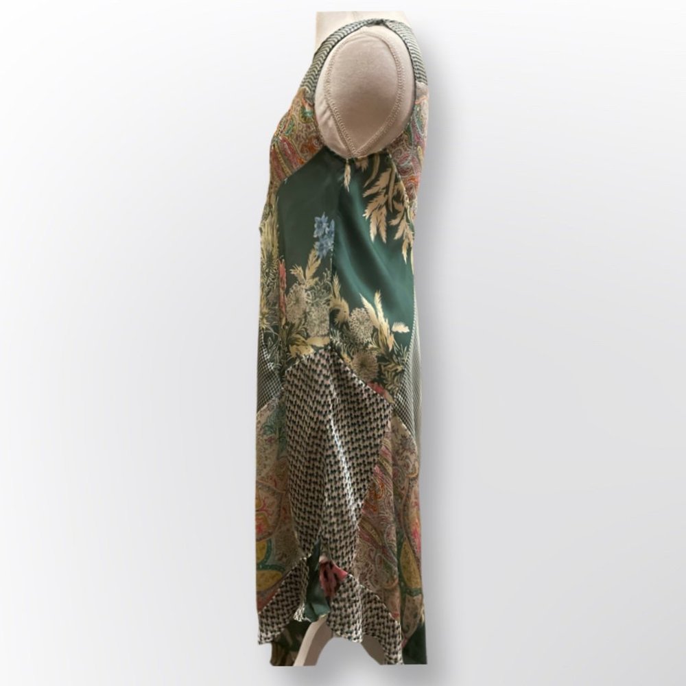 Tiny Anthropologie Patchwork Midi Dress, No Tags - image 4